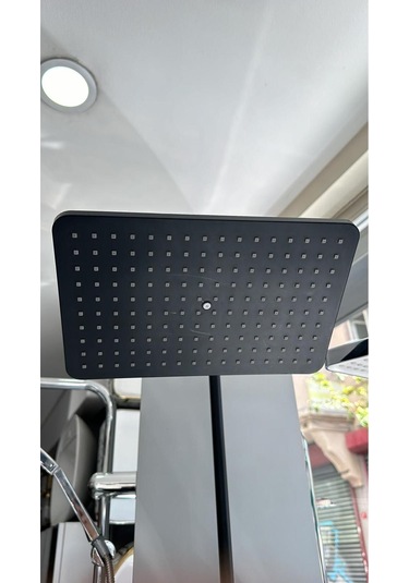 Boheme Fleko Mob Siyah Banyo Bataryası Ve Siyah Duş Seti Diğer