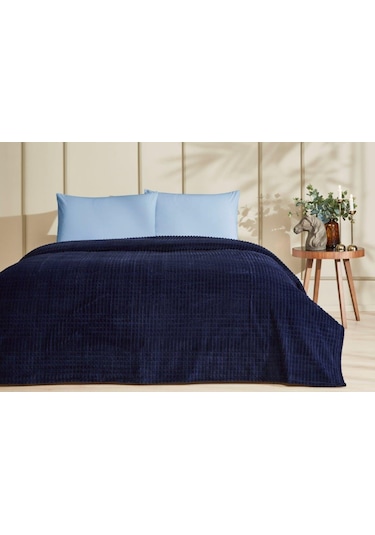 Battaniye Pıramıt M.lıne Tek Kişilik Lacıvert Y