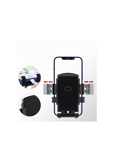 Otomatik Kilit Bisiklet Telefon Tutucu 360 Derece Dönme Bisiklet Gidon Cep Telefonu Klip Standı Gps Montaj Braketi Çok Renkli