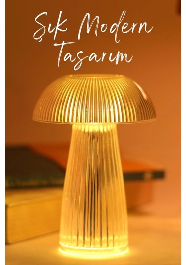 3 Adet Led Mum Kristal Tip Pil Dahil Dumansız Alev Ledli Yapay Dekoratif Mum Işığı Şeffaf Pt429 ŞEFFAF