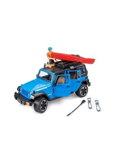Bruder Jeep Wrangler U. Rubicon, Kano Ve Sürücü Br02529