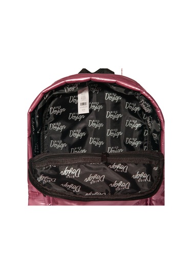 Biggdesign Moods Up Loved Kapitone Sırt Çantası Su Geçirmez Hafif Okul Ve Laptop Çantası Pembe Pembe