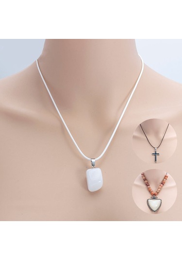 100 Adet Kristal Kolye Kolye Halat Takı Kordon Koyu Yeşil Çok Renkli