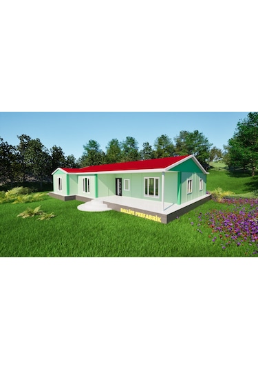 Ballife Prefabrik 166 M2 Standart Prefabrik Konut
