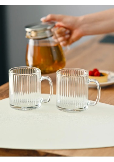 Lumınarc Çay Ve Kahvemiz İçin Güzel Şeffaf Cam Bardak 2 Adet 316804143 Beyaz