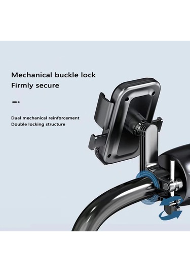 Liangmei Bisiklet Telefon Tutucu Motosiklet Hızlı Kilitleme