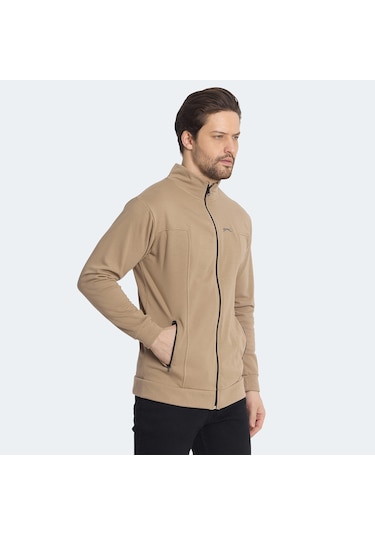 Slazenger  KAGISONA IN Erkek Sweatshirt Kahve