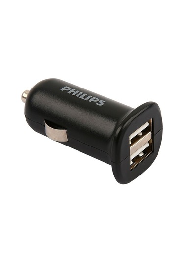 Philips 2'li Usb Oto Şarj Cihazı Aleti Dlp1502nb/51