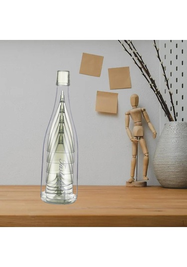 Yeşil Seyahat Şampanya Bardakları İçecek Kokteyli Saklama Şişesi