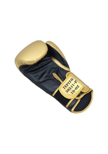 Dragondo Gold Tepito Boks Eldiveni 10 Oz Ve 3.5 Metre Boks Bandajı Set Boks Seti Altın