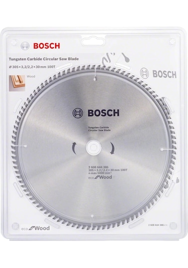Bosch Optiline Eco 305x30 100 Diş Daire Testere Bıçağı - 2608644386