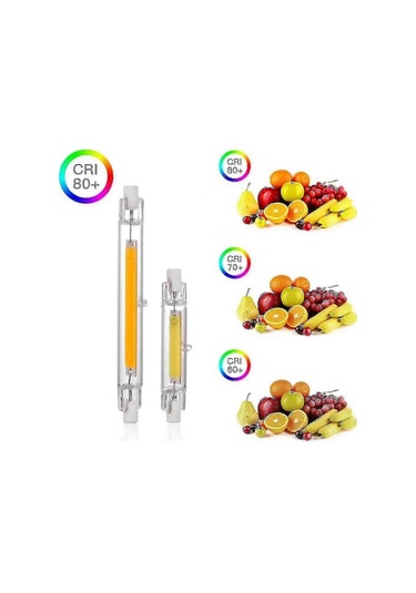 3000lm 3000k Sıcak Beyaz 30w Kısılabilir Led Ampul, R7s 118mm İçin 300w J118 Halojen Lambanın Yerini Alır Diğer