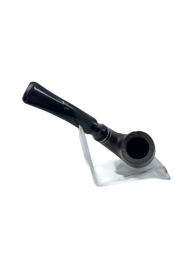 Dapper Bent Apple Briar Gül Kökü 9 Mm Filtreli El Yapımı Pipo - 3070