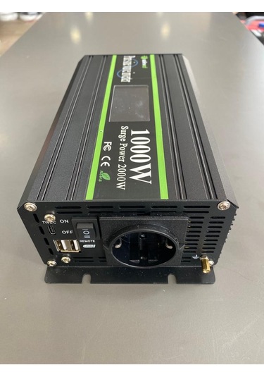 Solinved 12v 1000 Watt Tam Sinüs İnverter