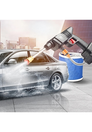 Valkyrie 300 W 48 V Şarjlı Yüksek Basınçlı Akülü Oto Yıkama Tabancası
