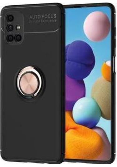 Samsung Galaxy Uyumlu M51 Stantli Yüzüklü Manyetik Kaliteli Ravel Kilif 467058621