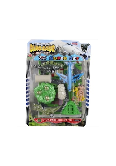 Demir Toys Dinazor Seti Uçaklı