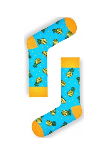 6'lı Desenli Ve Düz Renkli Çorap Seti Renkli