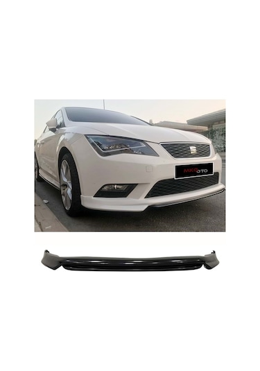 Seat Leon Mk3 Custom Style Ön Ek Abs Plastik 2012 - 2016 Ön