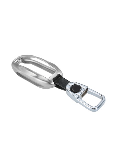 Neevoyu Tesla Model 3/s Anahtar Kılıfı, Alüminyum, Sinyali Etkilemez, Metal Anahtar Zinciri İle, Kırılmaya Dayanıklı, Silver