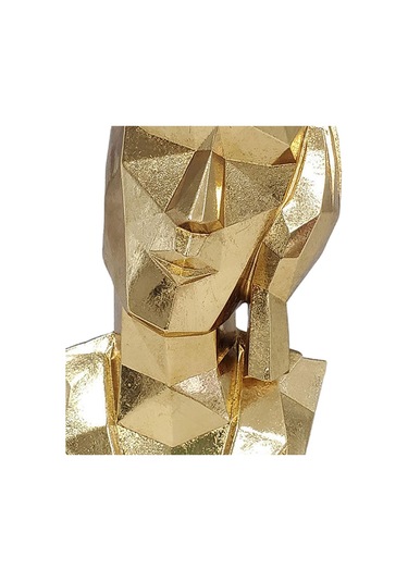 Suntek Reçine Düşünür Heykeli Ev Dekoru Soyut Figür Masa Hayır Dinle