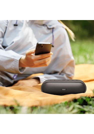 Tribit Xsound Plus 2 30w 24 Saat Oynatma Süresi Ipx7 Su Geçirmez Taşınabilir Bluetooth Hoparlör Mavi