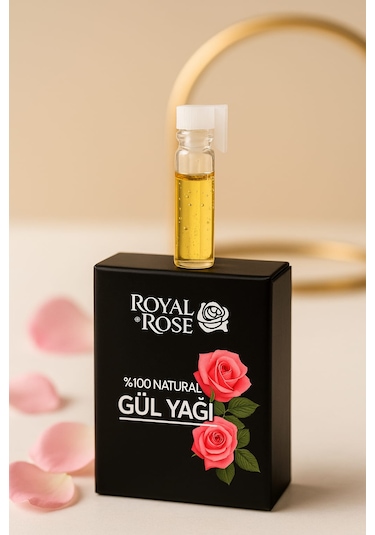 Royal Rose Doğal Gül Yağı 1 ML