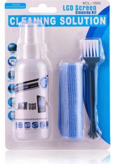 Kcl-1005 3In1 Bilgisayar Lcd Ekran Telefon Temizleme Solüsyon Set  N11.333