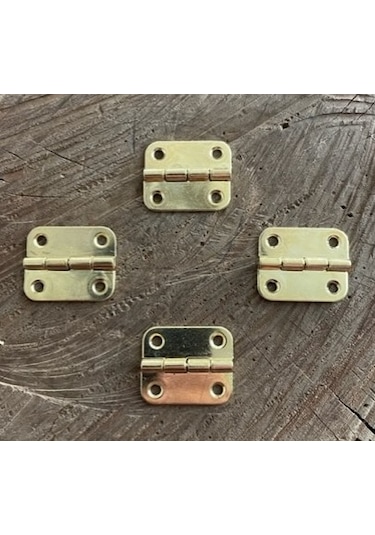 Gold Havşalı Menteşe Sarı Tavla Menteşesi 20 25 Kutu Menteşe 100adet 2cm 100 Adet