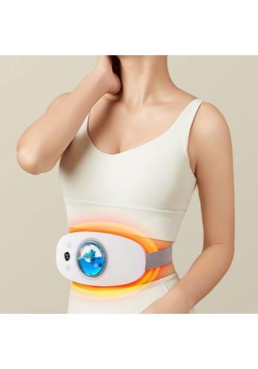 Suntek 3 Isıtma Seviyesi Ile Adet Pedi Taşınabilir Beyaz