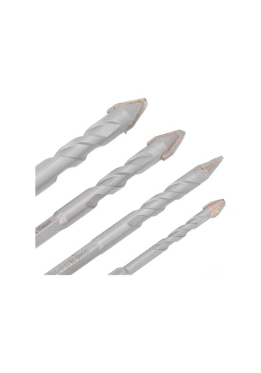 Tenfowee 4'lü Karbür Tornavida Seti, Pervane İlişkili, Cam Ve Seramik İçin Hassas Delme, Dayanıklı Uçlu, Çok Amaçlı