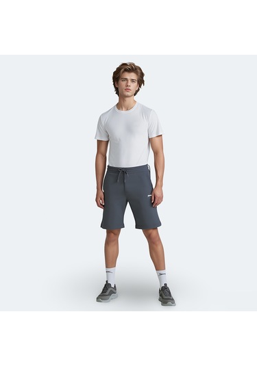 Slazenger VELVELA I Erkek Cepli Koyu Gri Şort