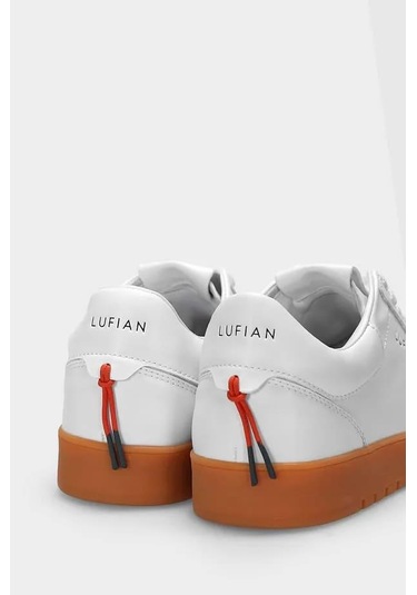 Lufian Luana Beyaz Hakiki Deri Kadın Sneaker Ayakkabı 121230029 Beyaz