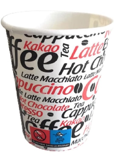 Excodi Cup  8 Oz  Karton Bardak 250 ML - 200 Adet