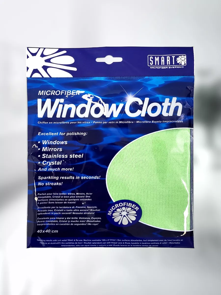 Smart Microfiber System Smart Cam Ve Ayna Bezleri 40x40/tıkırtısız Bez 208243561 Mavi