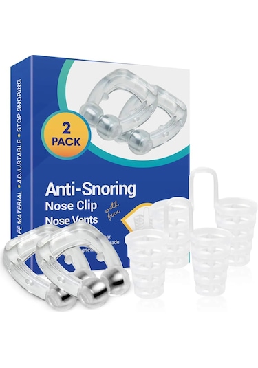 snoring Horlama Burun Klipsi Silikon