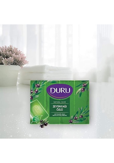 Duru Natural Olive Zeytinyağı Özlü Duş Sabunu 4 x 150 G