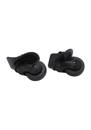 Geeroyoo A52 Siyah Valiz Tekerlekleri, Pp+pet Malzeme, Sessiz Ve Dayanıklı, Kolay Kurulum, Valiz Tamiri Aksesuarı 2 Adet