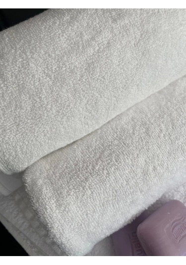 Otel Tipi 10 Adet El Havlusu 50x90 200 Gr. Beyaz