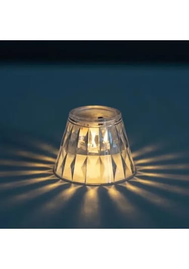 Dekoratif Pilli Led Masa Lambası 12'li