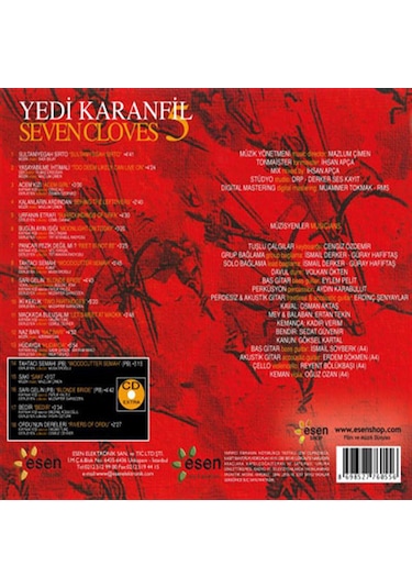 Yedi Karanfil - Seven Cloves 5 Cd