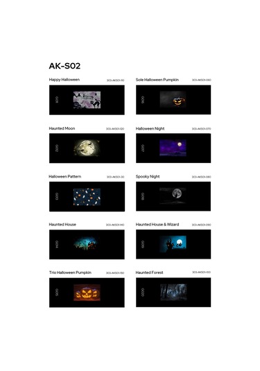 Yaozixa Godox Ak-s02 10'lu Işık Projektör Slayt Seti - Ak-r21 Flaş Uyumlu
