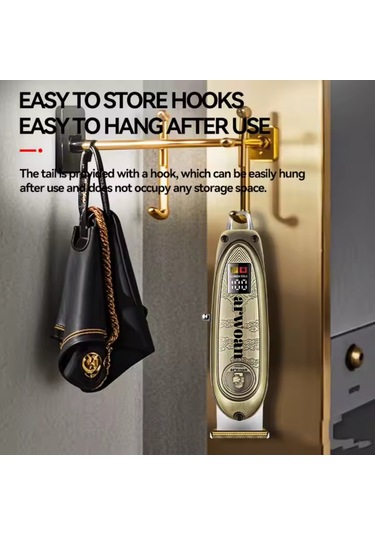 Profesyonel Saç Ve Sakal Kesimi İçin Dayanıklı Ve Şık Tıraş Makinesi