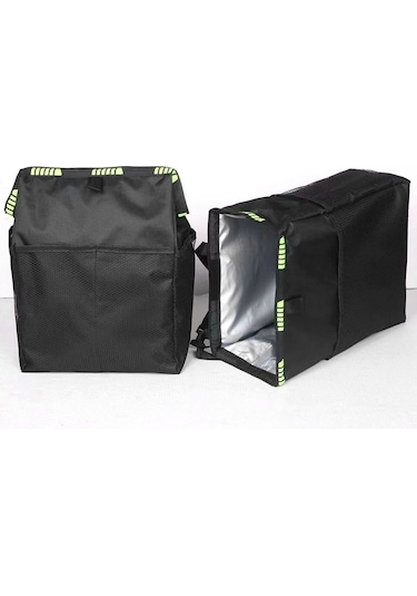 Reedark Siyah Oksford Kumaş Araba Arka Koltuk Depolama Çantası - Su Geçirmez, Çok Fonksiyonlu, Büyük Kapasite, Sandık Ve Oyuncak Saklama Siyah