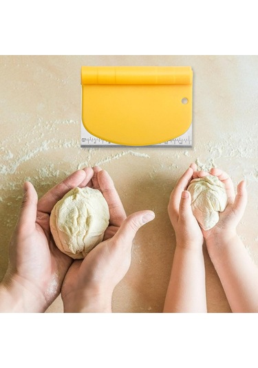 Homyl Mutfak Gereçleri Pasta Et Için Paslanmaz Çelik Sarı