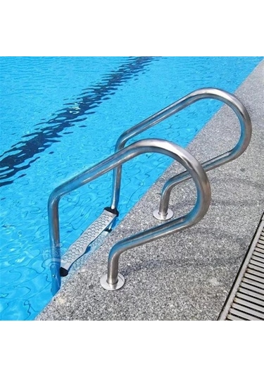 Mixta Seri Paslanmaz Çelik 2 Basamaklı Merdiven Aısı 304