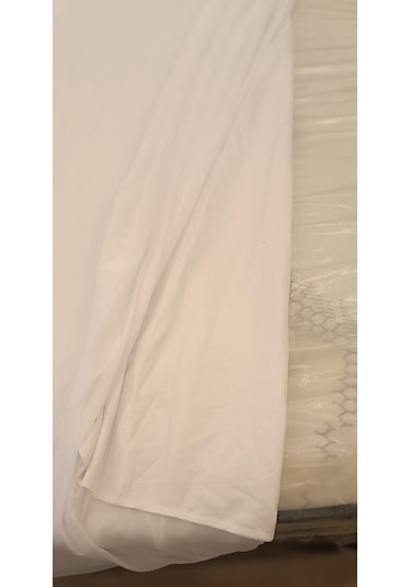 Yatak koruyucu Çraşaf 90x190 Model ALEZ Fitted Full Kenar Sıvı Geçirmez El Yapım