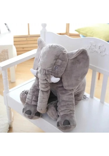 Zyzqstore Fil Peluş Vücut Yastığı Büyük Kanepe Yastık Çok Renkli Fil Yastık Çok Renkli