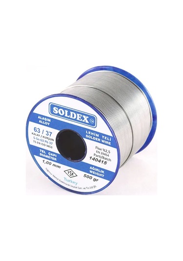 63-37 Lehim Teli 200 Gr 1 Mm, Sn:63 - Pb:37 - 9002270315939ynt