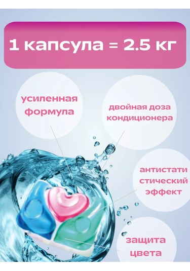 Boost Renkli 4'ü 1 Arada Yumuşatıcılı Çamaşır Kapsülleri, 36 Adet 243360270 Diğer